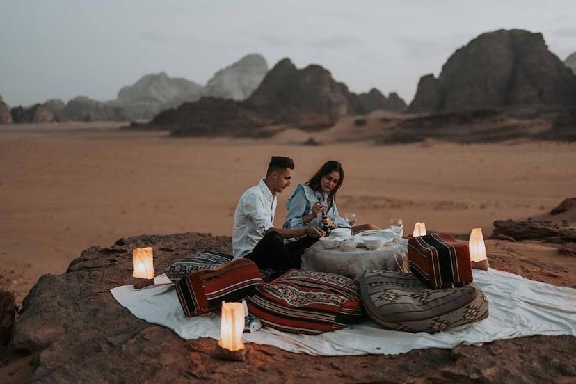 Wadi Rum Candles Camp Eksteriør bilde